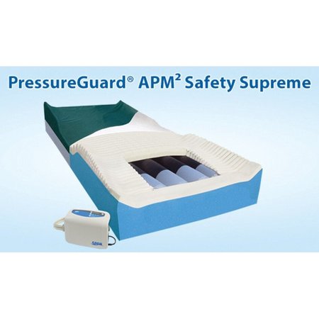 PRESSURE GUARD PressureGuard APM2 Safety Supreme - 80"L x 35"W x 7"H center, 9"H side SAF5880-29